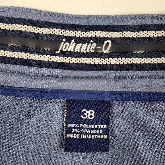 Johnnie-O Shorts Mens 38x9 Blue Mulligan Performance Shorts JMSH1070 - Picture 4 of 9